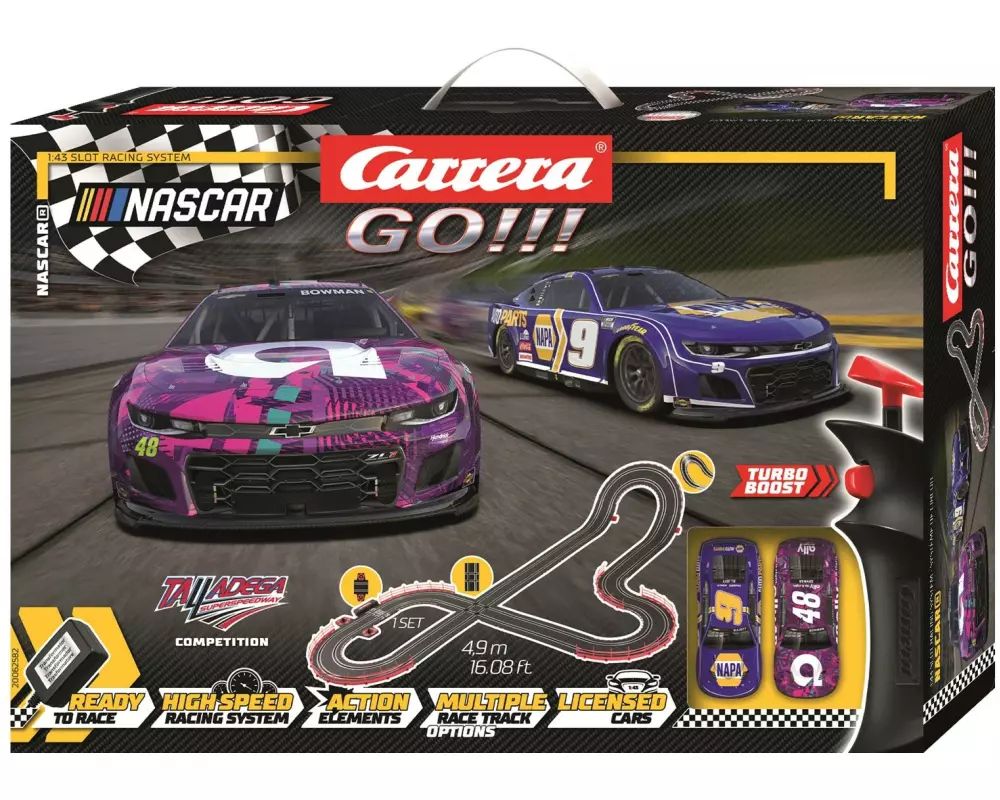 Carrera GO! NASCAR Talladega Compet 4.9 m Alter: 6+