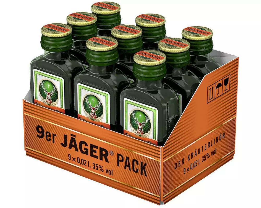 Jägermeister Jägermeister 9 x 0.02 l