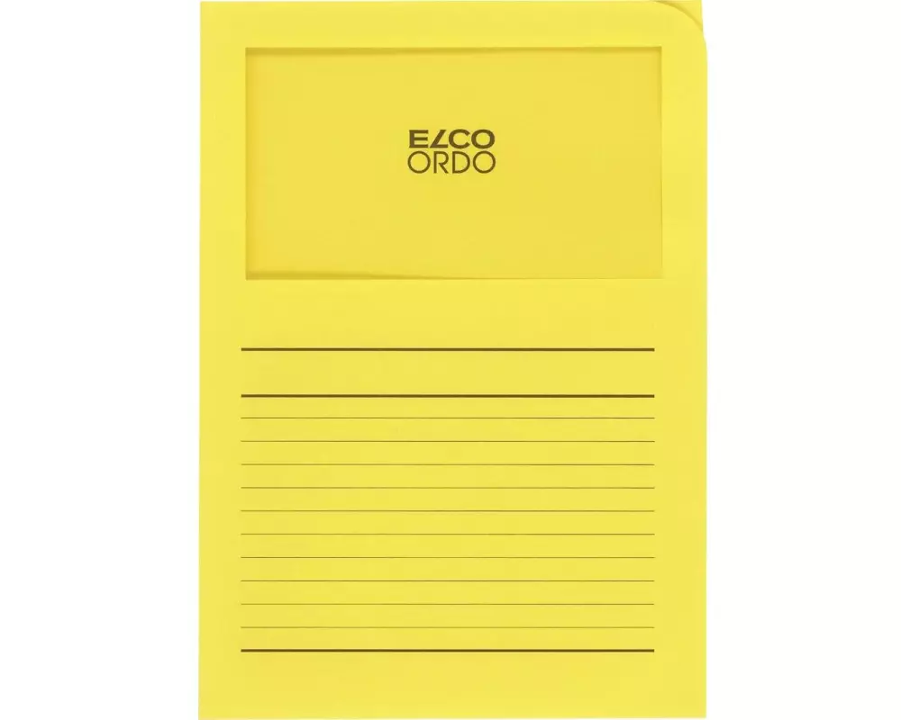 ELCO Sichthülle Ordo Classico Gelb, 100 Stück
