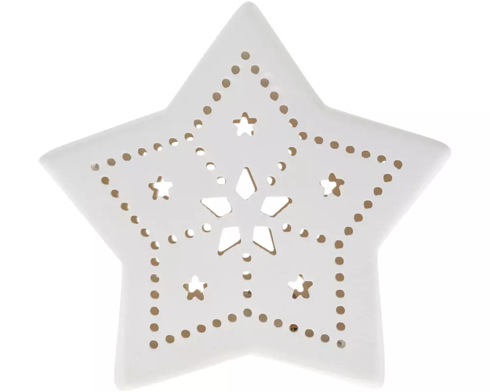 COCON LED-Stern, Keramik