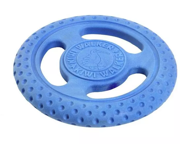 KIWI WALKER Dog Disc Frisbee Blau, M, Ø 22 cm