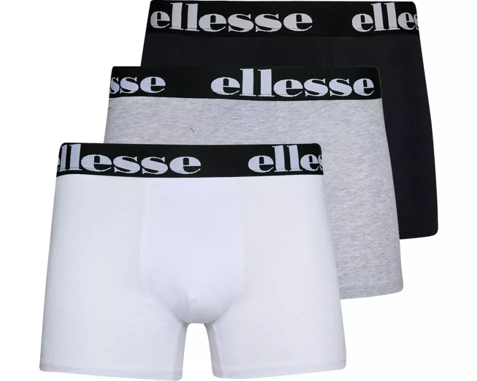 CR7 Boxershorts Ellesse 3 Pack Grösse: M, Farbe: Dunkel/Hell
