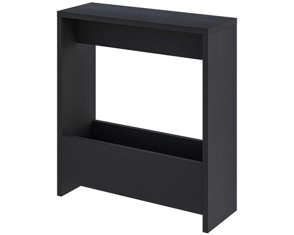 Woody Fashion Beistelltisch Simpi 55 x 60 cm, Schwarz