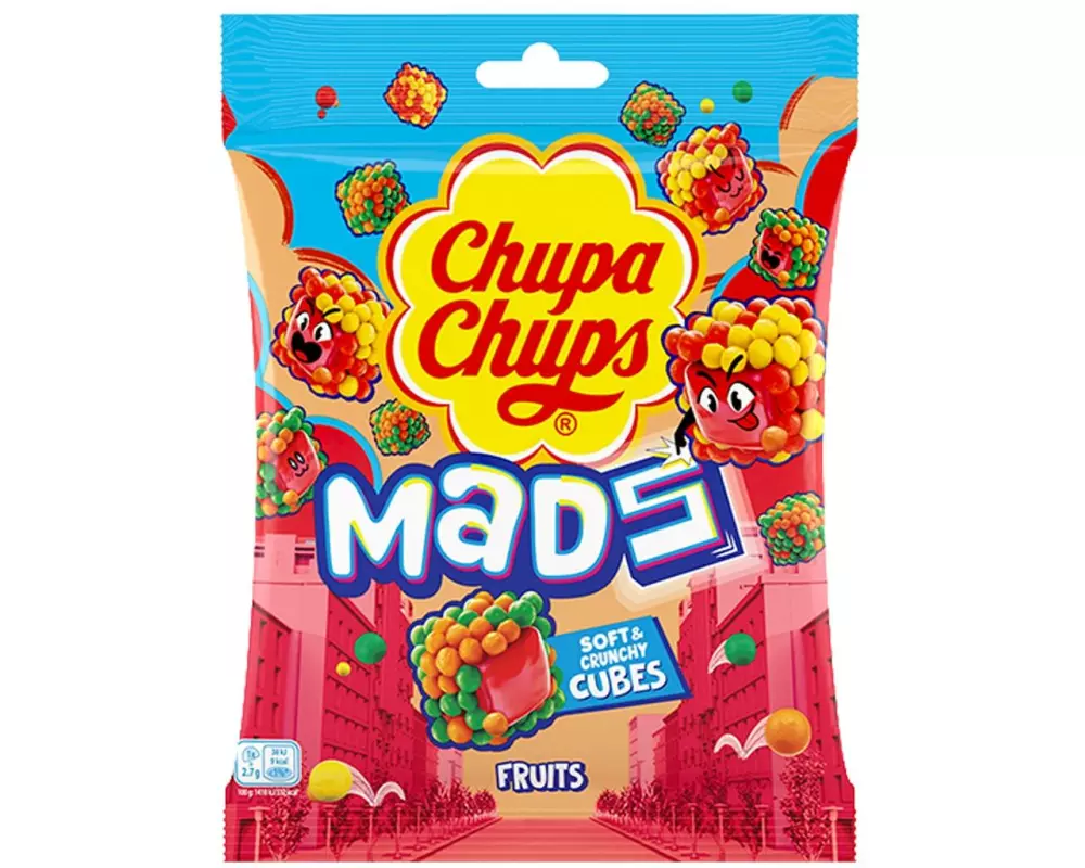 Chupa Chups Mads Fruit 115 g