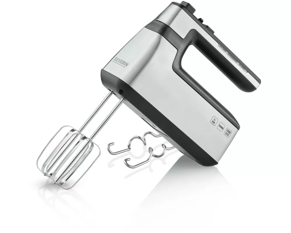 Severin Handmixer HM 3843 Schwarz/Silber