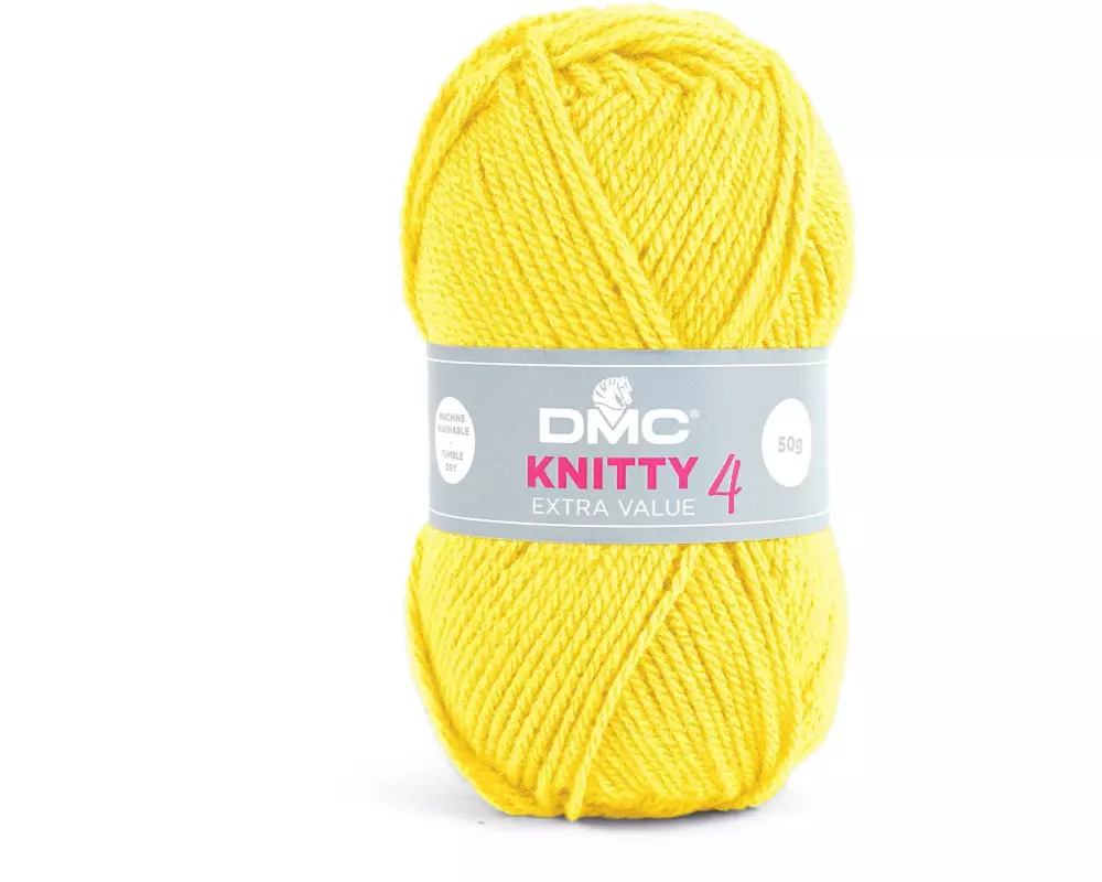 DMC Wolle Knitty 4 Mini Gelb
