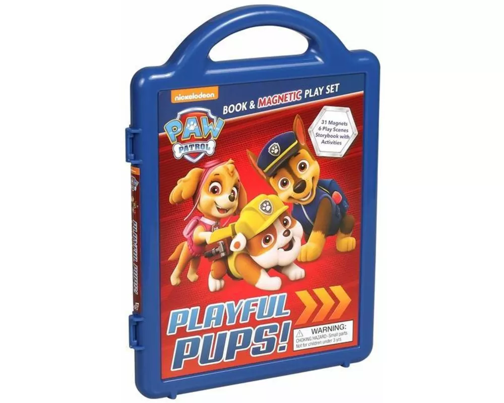 Nickelodeon PAW Patrol: Playful Pups!: Book & Magnetic Play Set