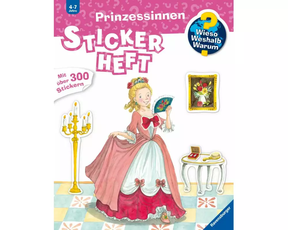 Wieso? Weshalb? Warum? Stickerheft - Prinzessinnen