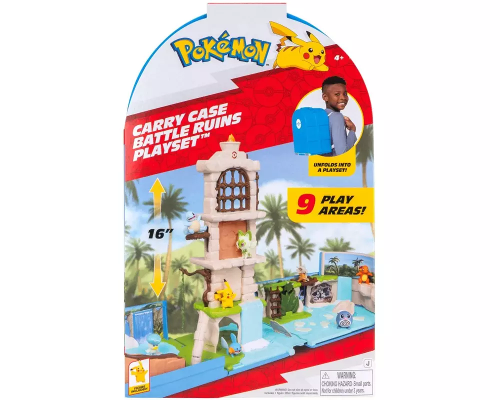 Jazwares Pokémon Battle Ruins Playset