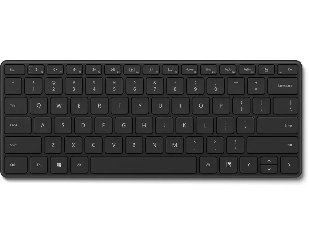 Microsoft Designer Compact Keyboard Schwarz