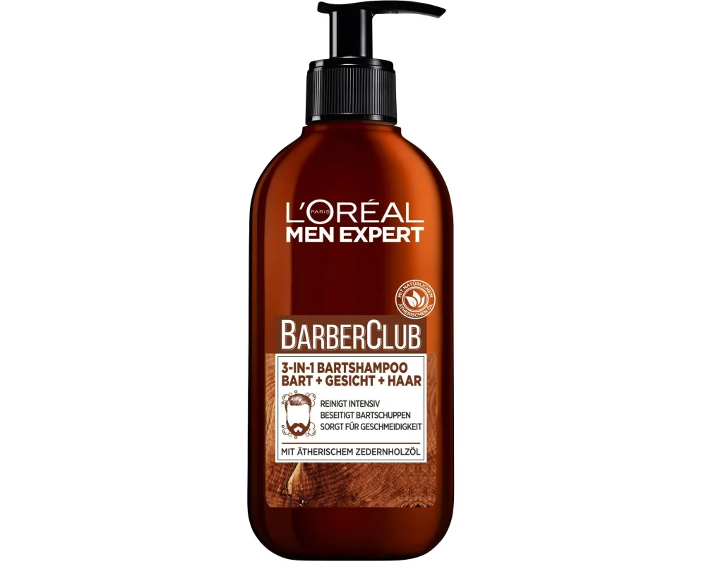 L'Oréal Men Expert Bartshampoo 3in1 Barber Club 200 ml