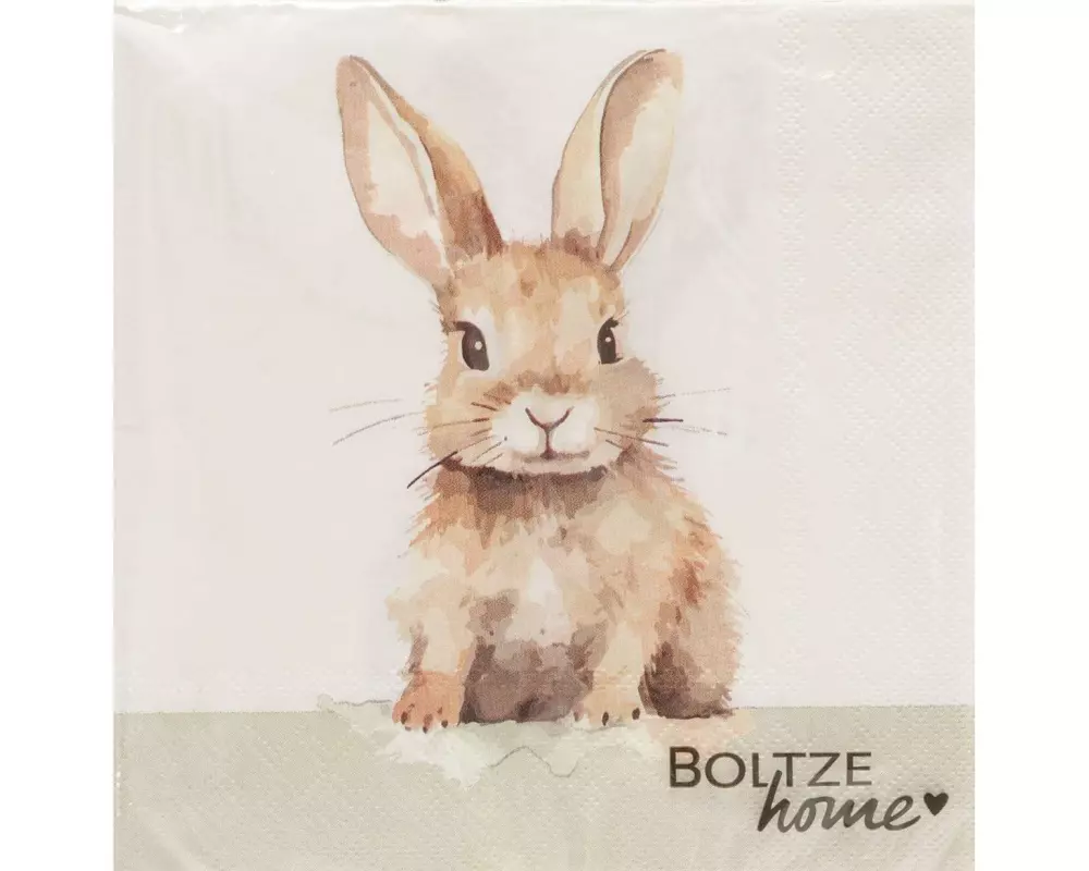Boltze Serviette Hase Hansi 20 Stück