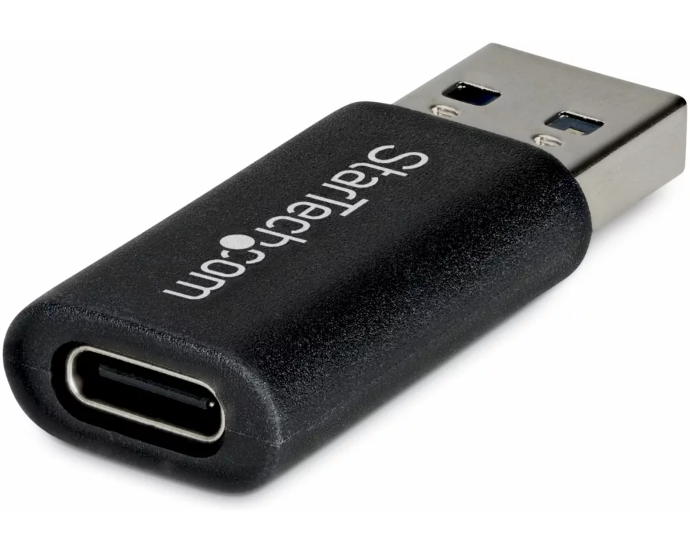 StarTech.com U32-AMCF-USBADAPTER Kabeladapter USB-A USB-C Schwarz