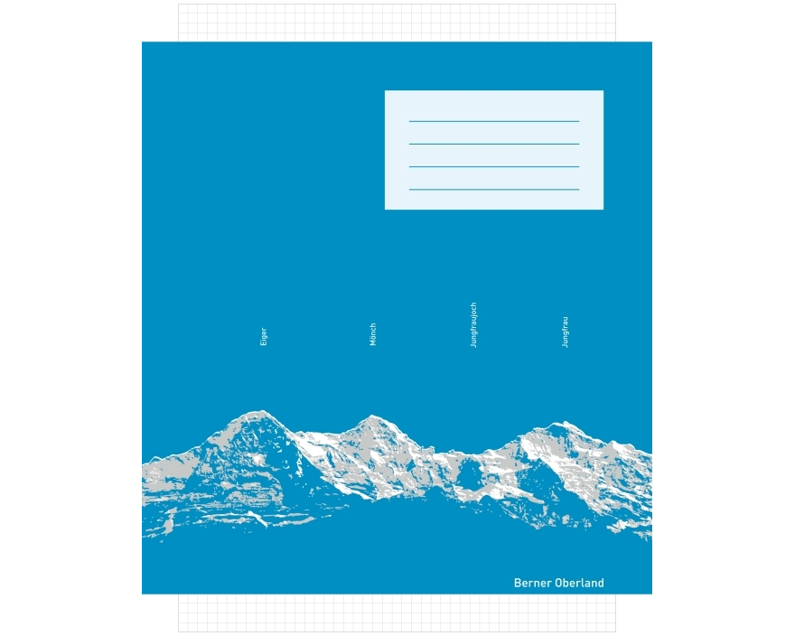 INGOLD-BIWA Schulheft A4 02.0420.445 weiss, 90g 4x4mm kar. 25 Stück