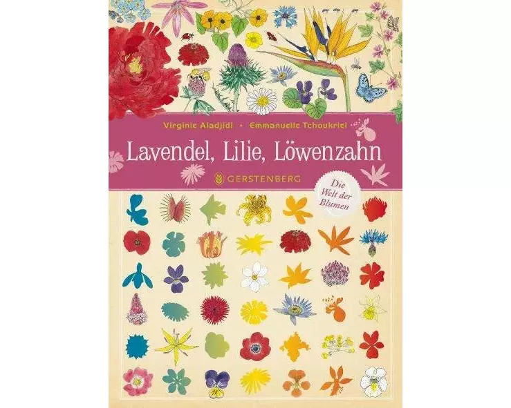 Lavendel, Lilie, Löwenzahn