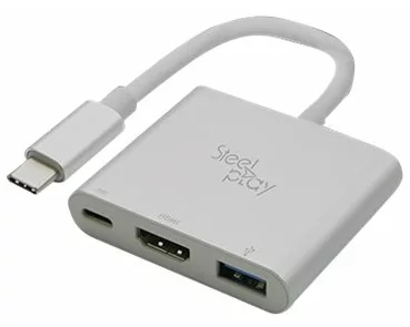 Steelplay Mini Dock USB C to HDMI Adapter, Switch