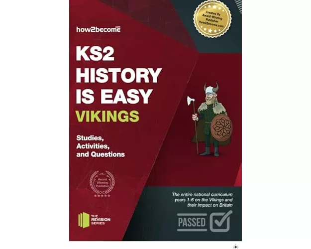 KS2 History is Easy: Vikings (Studies, Activities & Questions) Achieve 100%