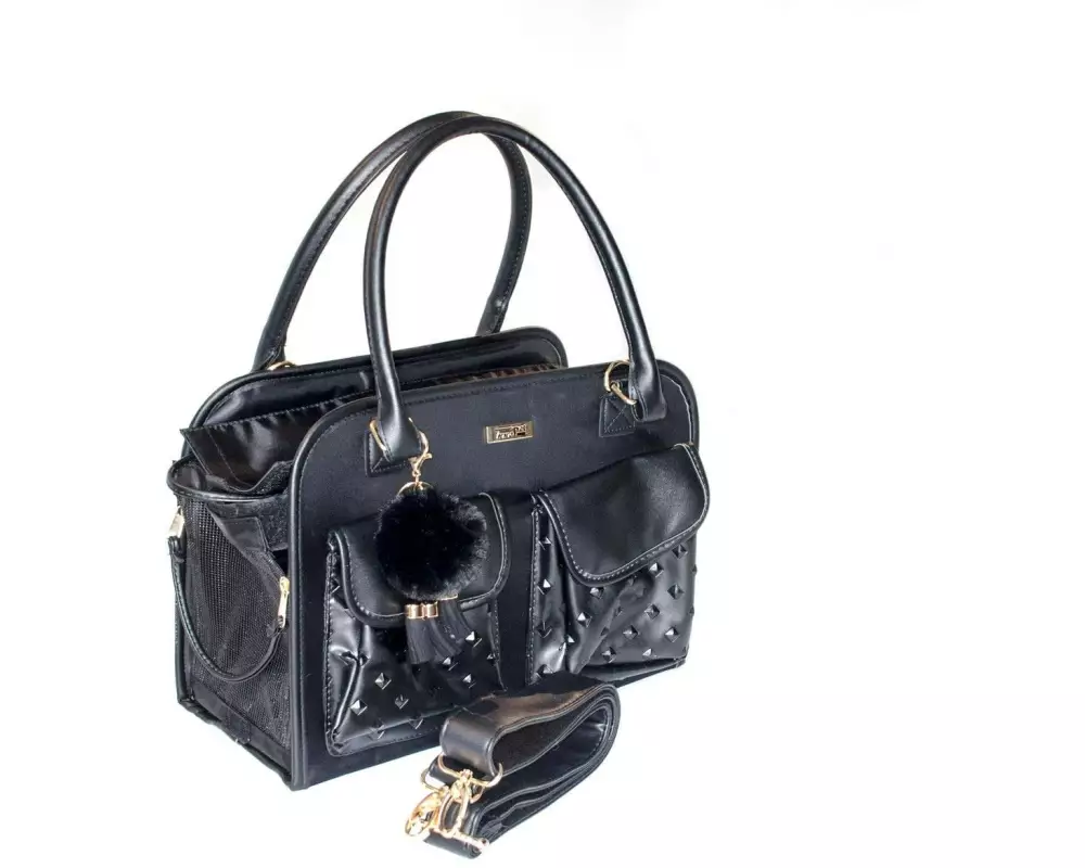 InnoPet Tiertransport-Tasche Jaguar, Schwarz, 27 x 37 x 17 cm