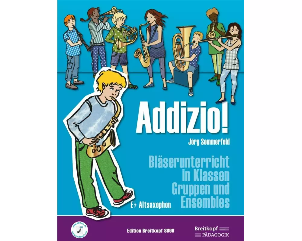 Addizio! Schülerheft Altsaxophon