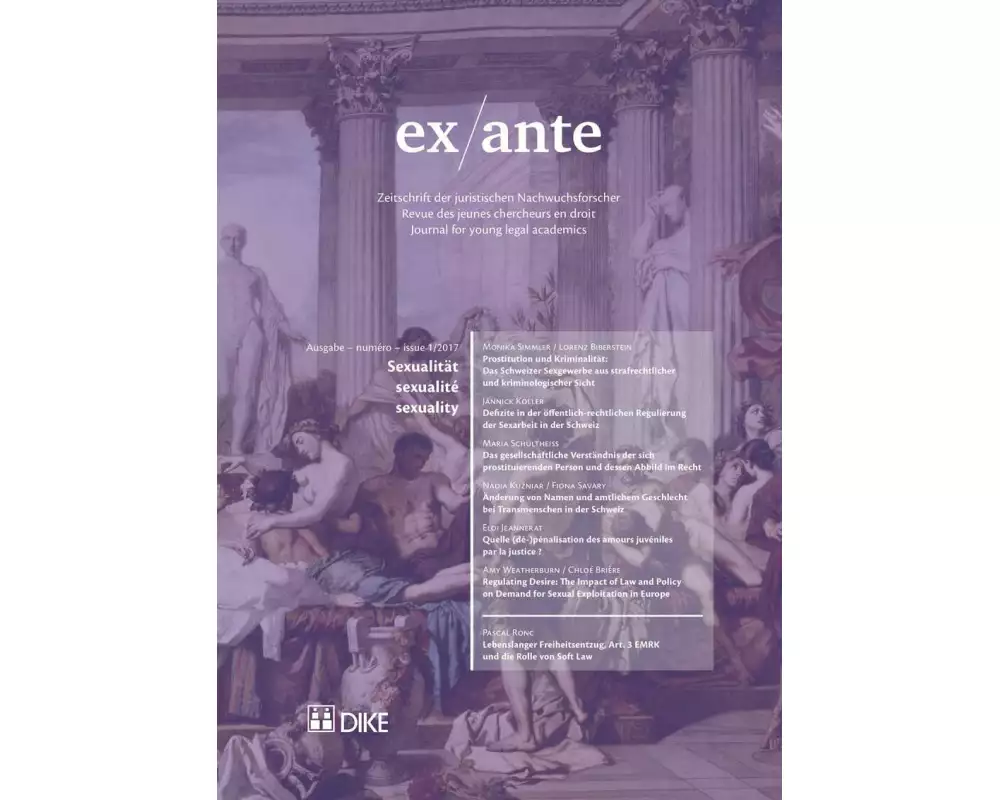 ex/ante 01/2017 Sexualität