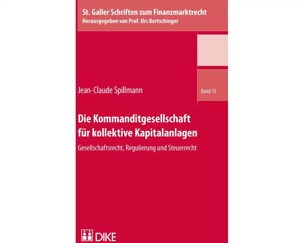 Die Kommanditgesellschaft für kollektive Kapitalanlagen