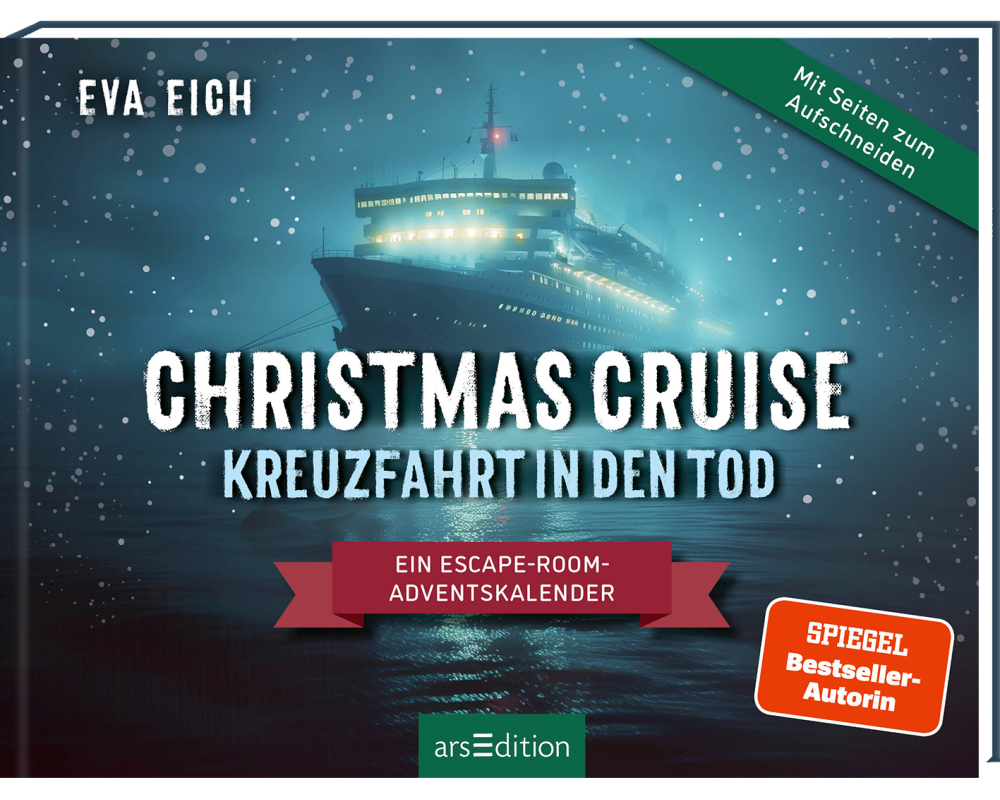 ARS EDITION Adventskalender 15x20cm 136198 Escape Room