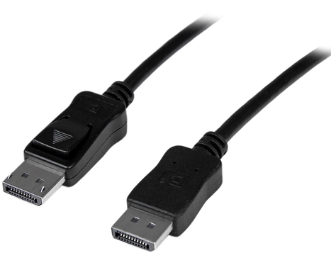 StarTech.com 32ft (10m) Active DisplayPort Cable, 4K UHD DisplayPort Cable, Long DP Cable/Cord for Projector/Monitor, w/ Latches