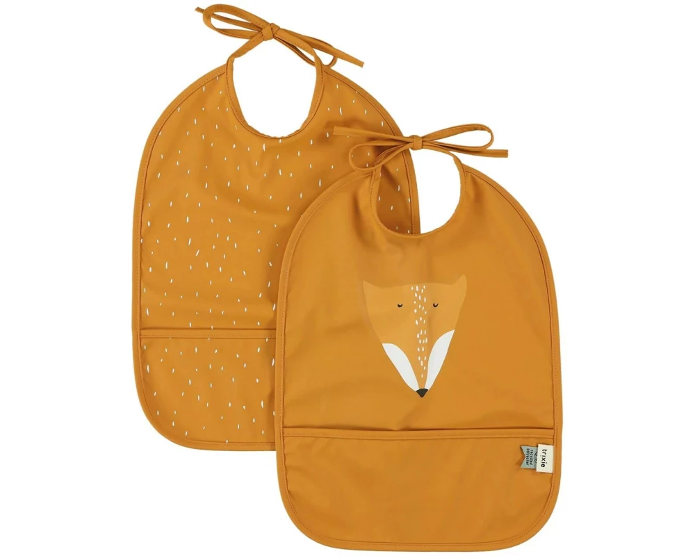 Trixie Lätzchen wasserabweisend 2er-Pack Fuchs 36 x 27 cm