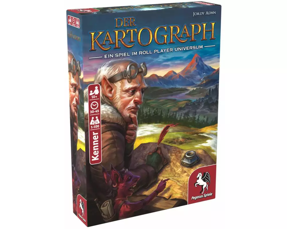 Pegasus Spiele Kennerspiel Der Kartograph