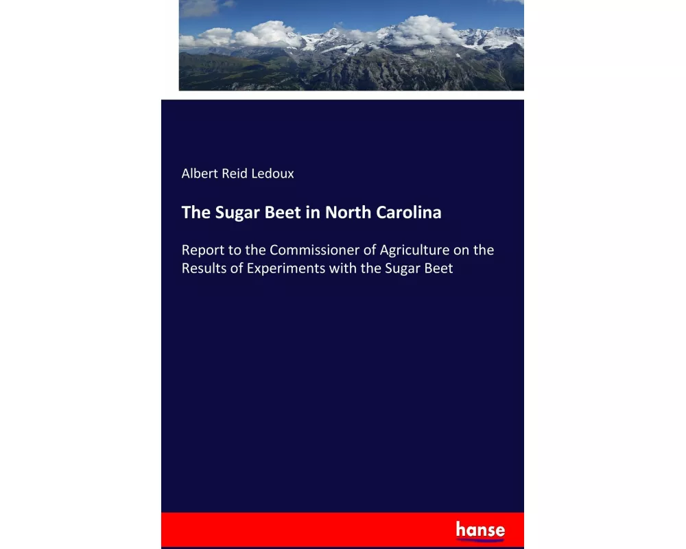 The Sugar Beet in North Carolina