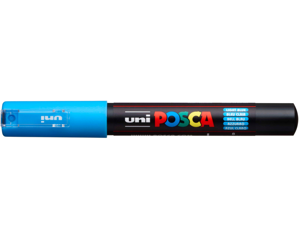 UNI-BALL Posca Marker 0.7mm PC-1M L.BLUE hellblau