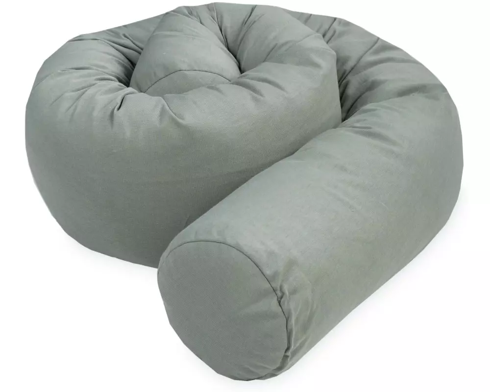 Julius Zöllner Bettnestchen Jersey Uni aloe 180