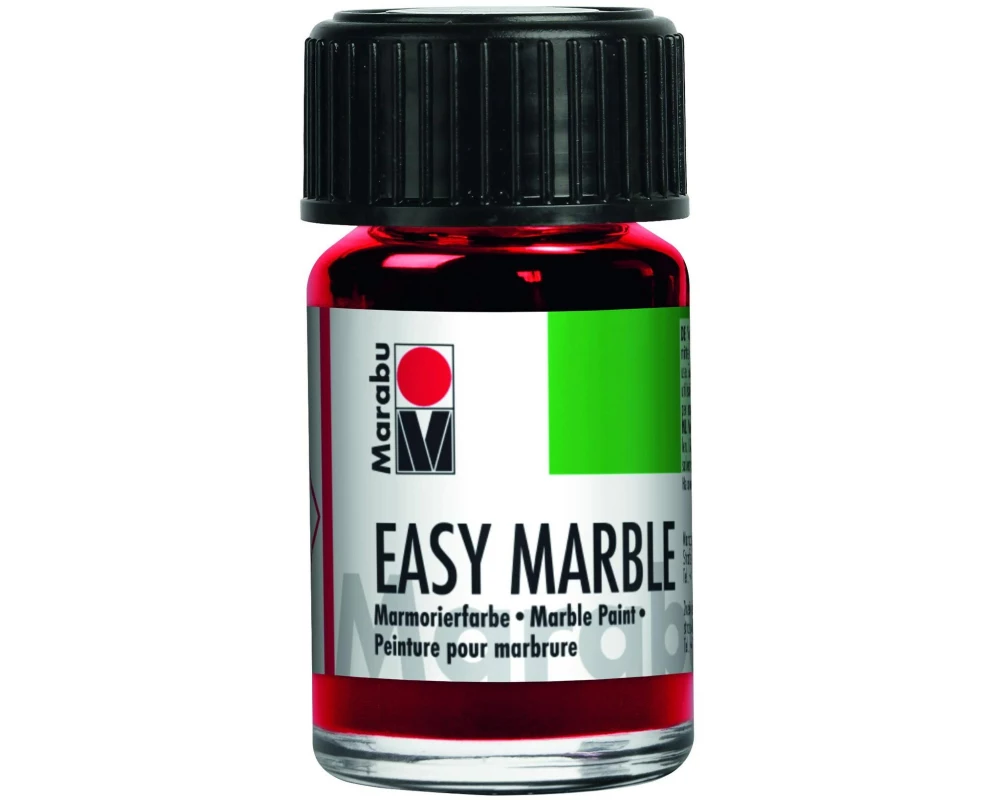 Marabu Easy Marble Kirschrot 031, 15 ml