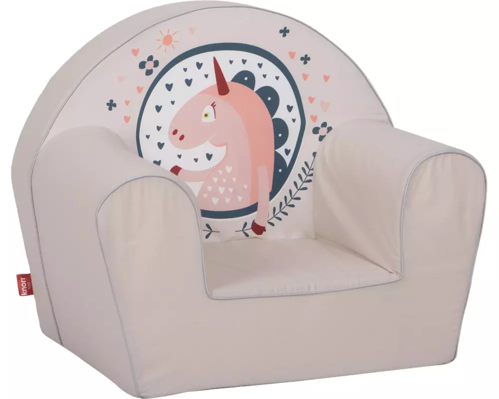 Knorrtoys Kindersessel Einhorn beige