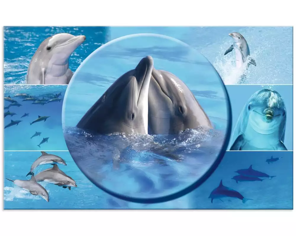 HERMA Schreibunterlage Delphin 55 x 35 cm