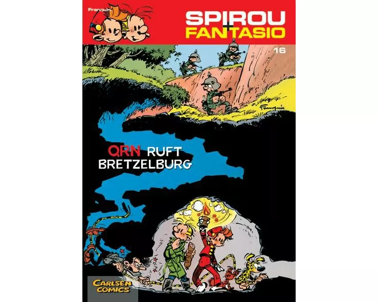 Spirou und Fantasio 16: QRN ruft Bretzelburg