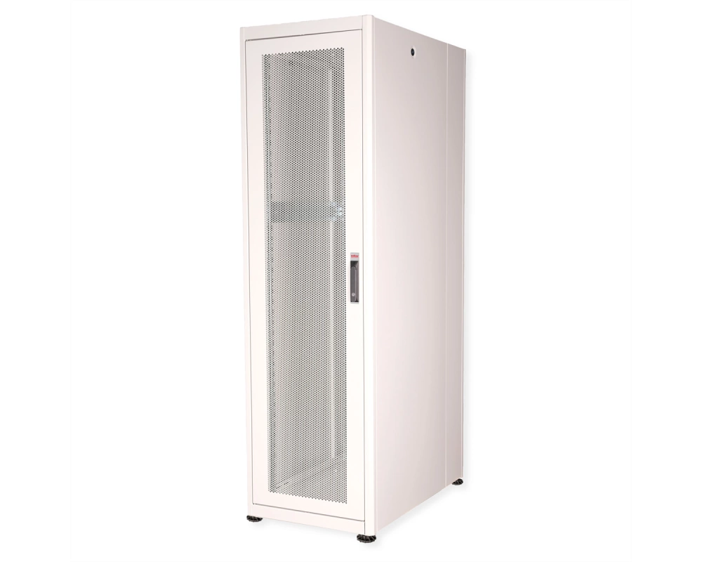 ROLINE 19-Zoll Serverschrank Basic 42 HE, 600x1000 BxT perforiert grau
