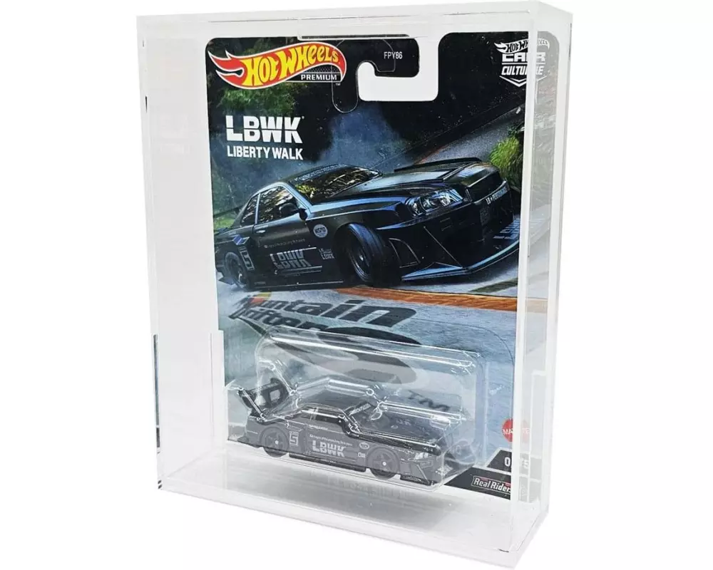 EvoRetro Kartenbox Hot Wheels Premium Gehäuse 2er-Set