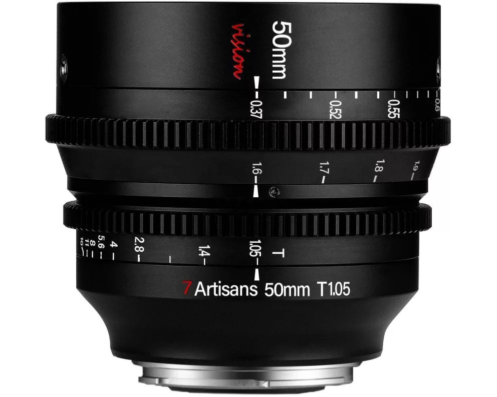 7Artisans Festbrennweite 50mm T/1.05 – MFT