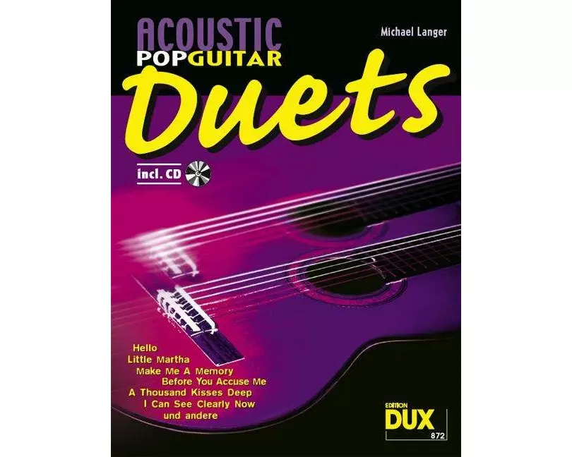 Acoustic Pop Guitar Duets