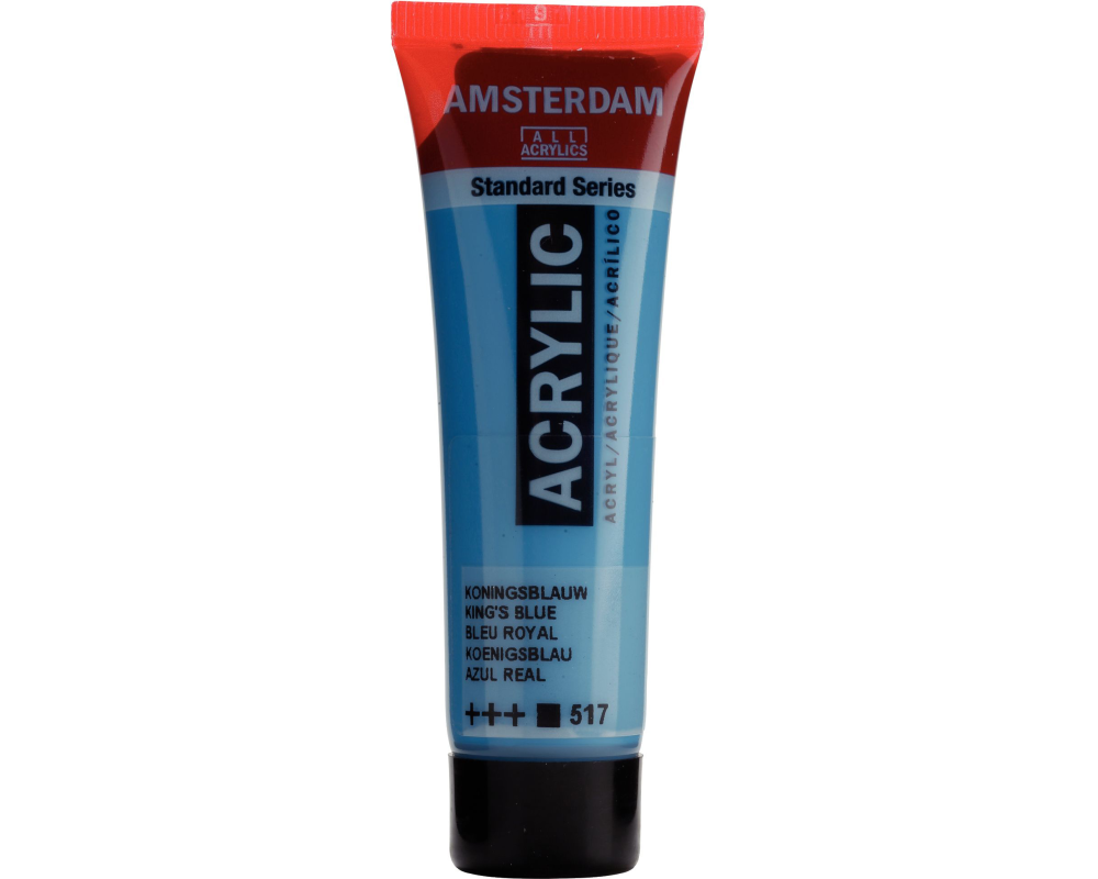 AMSTERDAM Acrylfarbe 20ml 17045170 Königsblau 517