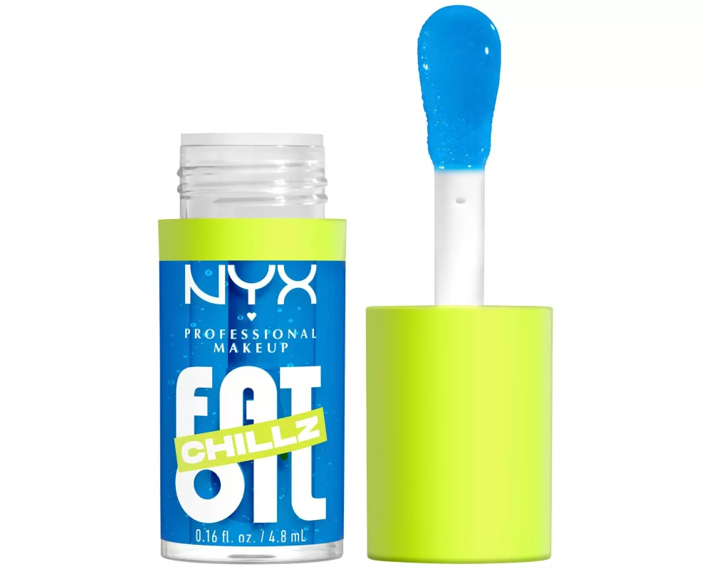 NYX Professional Makeup Lip Gloss Fat Oil Chillz Polar Peppermint
