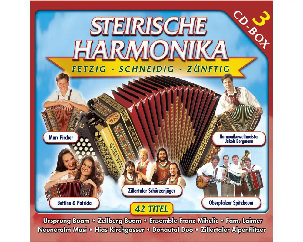 Steirische Harmonika 3 CD-Box