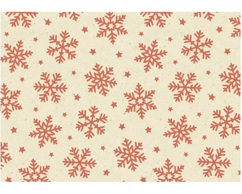 Braun + Company Geschenkpapier 2mx70 cm, Snowfall