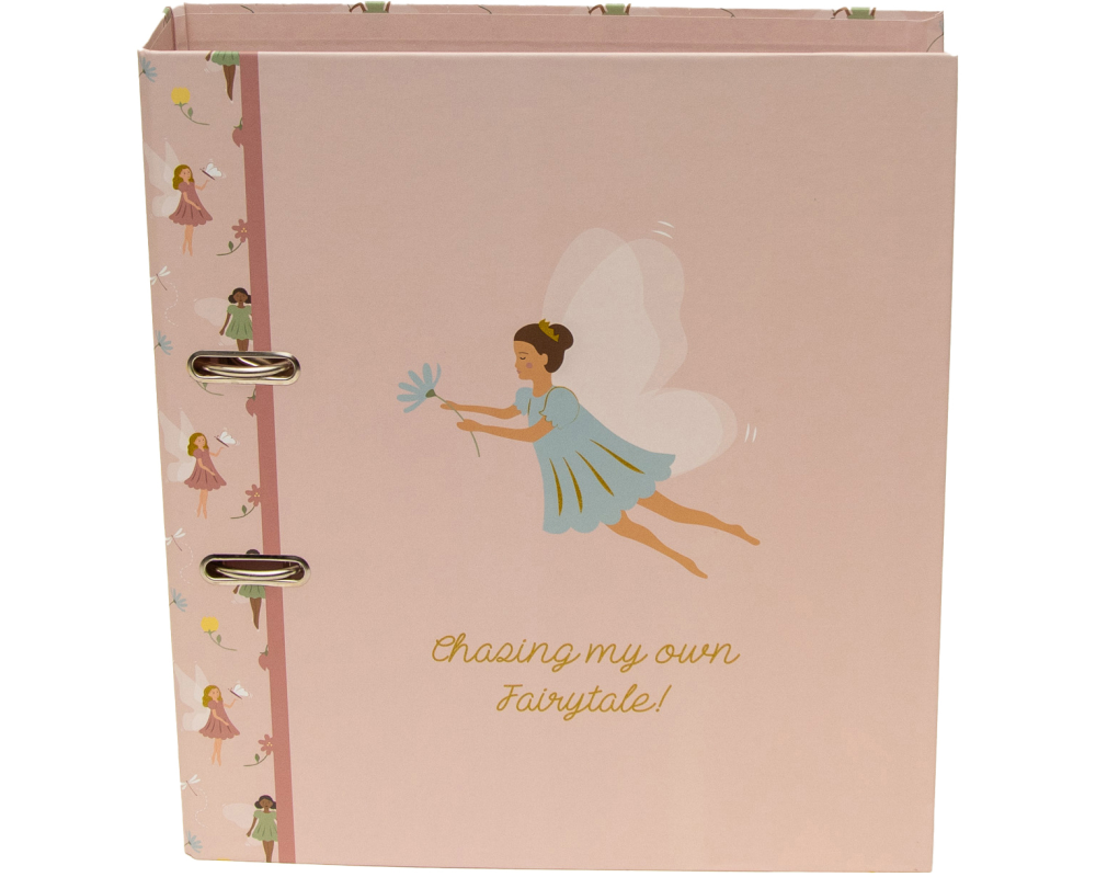 ANCOR Ordner 8 cm, A4 128451 B'log Fairies Rose