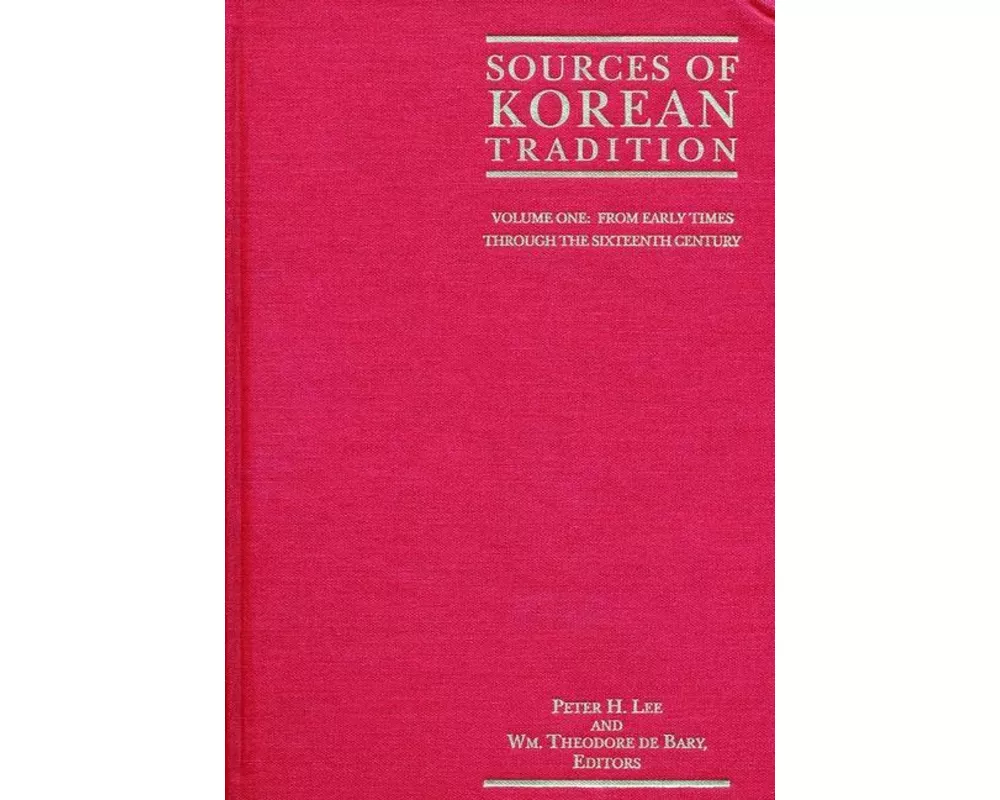 Sources of Korean Tradition