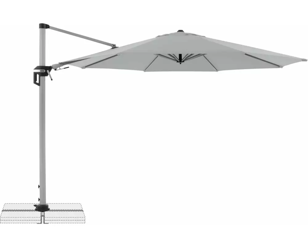 Doppler Sonnenschirm Active 370 - Hellgrau