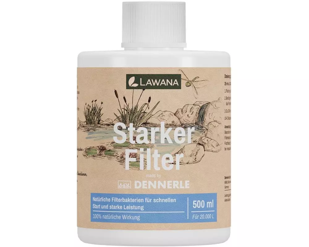 Lawana Wasseroptimierer Starker Filter 500 ml