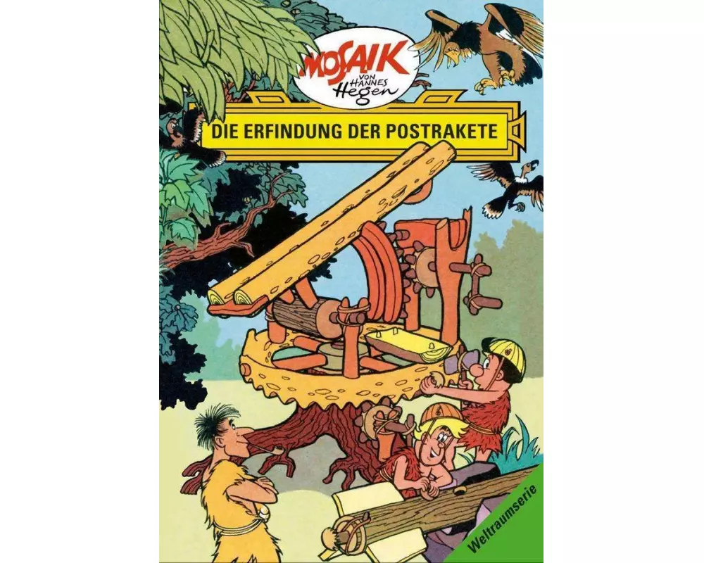 Mosaik von Hannes Hegen: Die Erfindung der Postrakete, Bd. 7