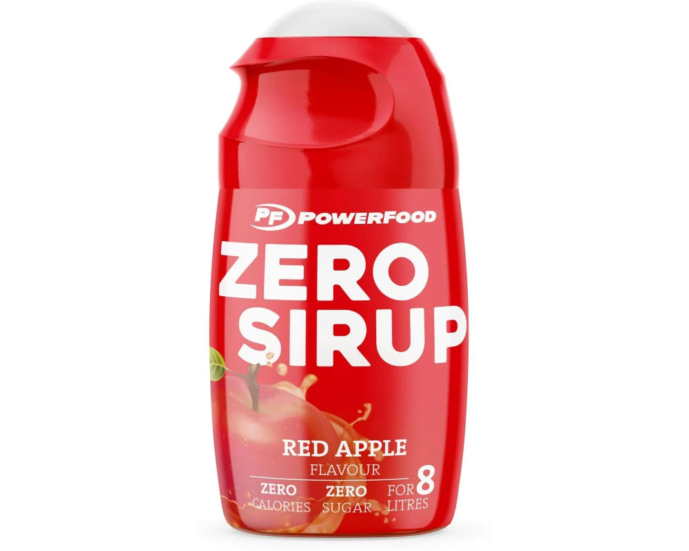 PowerFood One Zero Sirup 65 ml, Red Apple
